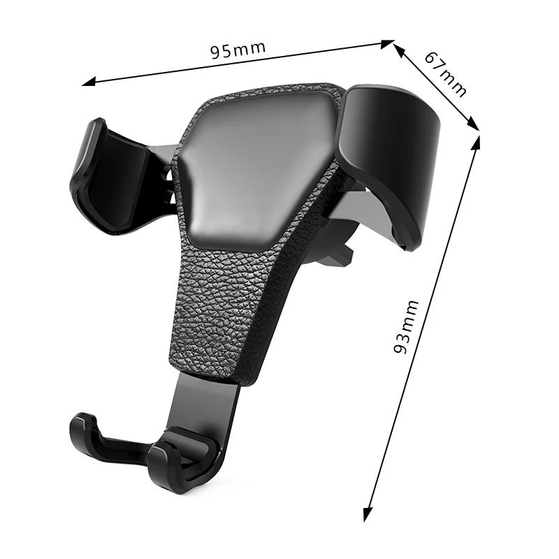 Gravity Car Phone Holder Air Vent Clip Mount Mobile Cell Phone Stand GPS Smartphone Support Car Air Outlet Mobile Phone Holder