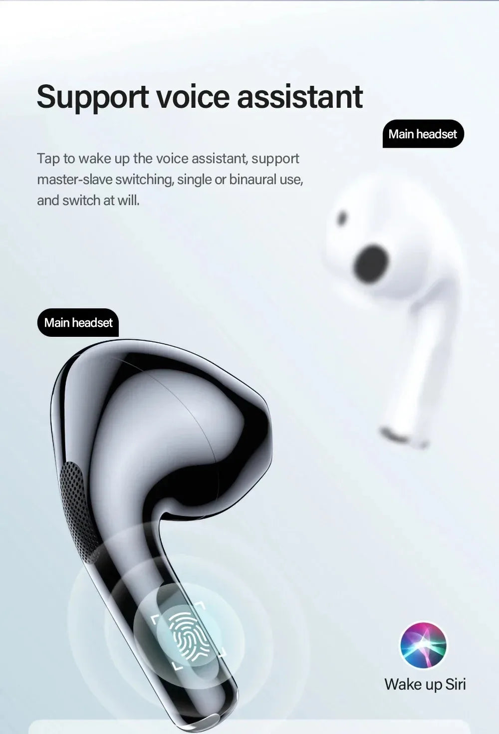 New LP40 NEW Bluetooth V5.0 Earphones Anti-sweat Lightweight Headphones Compatible With Smart Phone Laptop Computer Earbuds
