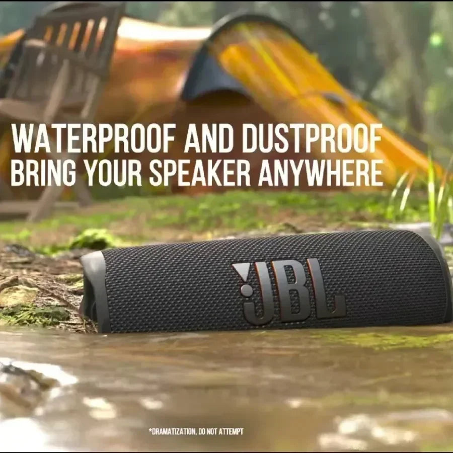 JBL FLIP 6 Wireless Bluetooth Speaker Portable IPX7 FLIP6 Waterproof Outdoor Stereo Bass Music Track Speaker Independent Tweeter