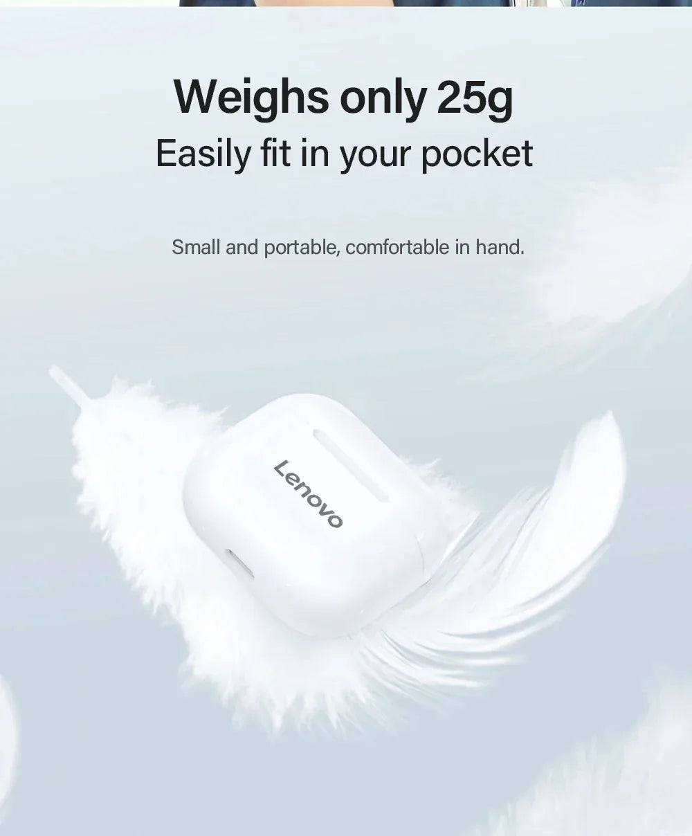 New LP40 NEW Bluetooth V5.0 Earphones Anti-sweat Lightweight Headphones Compatible With Smart Phone Laptop Computer Earbuds